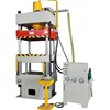 Double action deep drawing hydraulic press for aluminum/stainless steel cookware