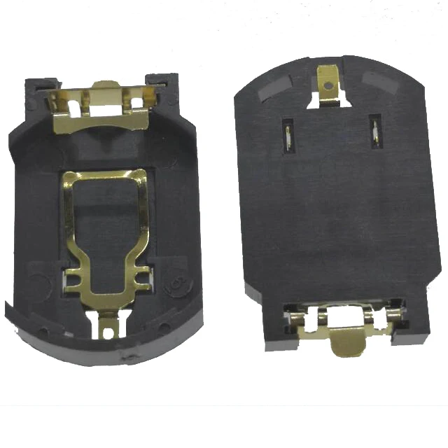 3v Smt Smd Copper Plated Cr2032 Battery Holder In Reel Or Bulk Packing