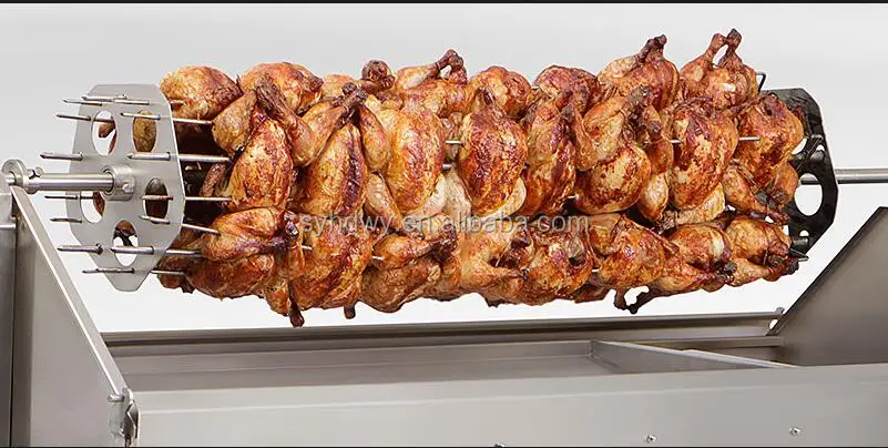 Bbq Chicken Wings Meat Kebab Cage Rotisserie Spit Roast Cage For Large Rotisseries Buy