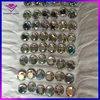 AB Color Rivoli Round Flat Back Loose Garment Beads Sew On Crystal Stone For Evening Dress