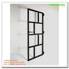 Hot sell latest design wooden door designs white color modern house bedroom simple plain wooden interior doors internal