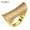 Well Design Statement CZ Jewelry New Micro Pave Setting Zircon Crystal Ring
