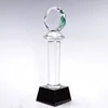 Wholesale Creative Engraving Souvenir Gift Clear Roman Column Large Trophy Dance Unique Trophies
