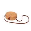 Village Style Raw Material Rattan Shoulder Bag For Girls On Beach On Holiday