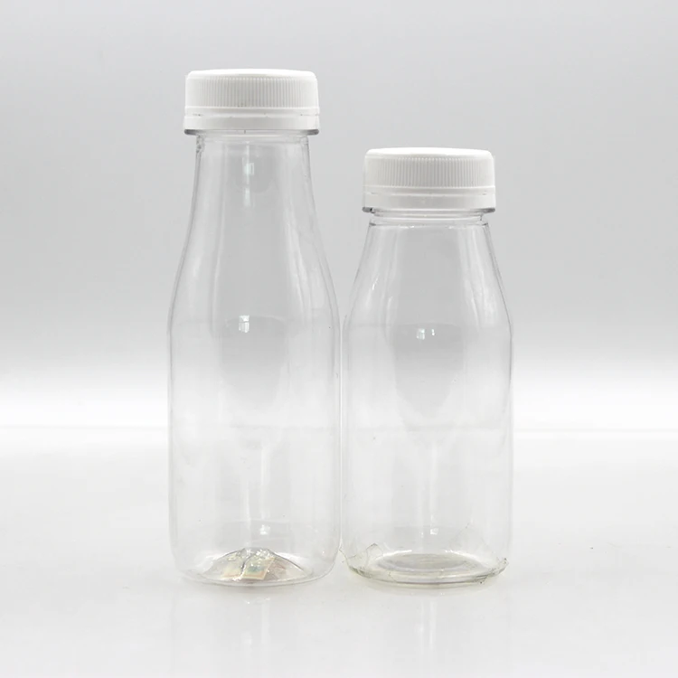Food Grade 220ml 250ml 500ml Clear Round Pet Plastic Milk Bottle Buy Empty Plastic Milk Bottle