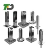12mm-glass railing support/stainless steel glass rails/frameless glass spigots