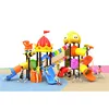 Factory Beautiful Kids Outdoor Plastic Extreme Fitness Playground large colorful playground