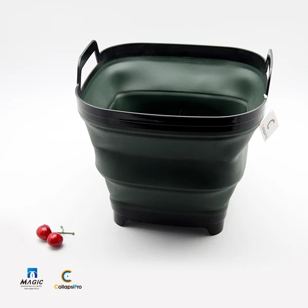 10.5L Collapsible Plastic Bucket