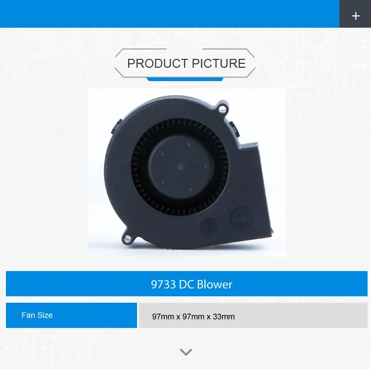 12v dc plastic blower