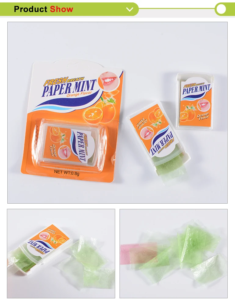 Hot Selling Sugar Free Mint Tablet Candy Natural Breath Mints Orange