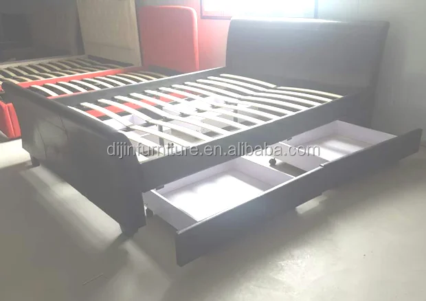 Muebles De Dormitorio De Lujo,Cama De Tela Multifuncional Moderna Con