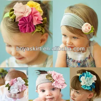 soft hair bands for babies
