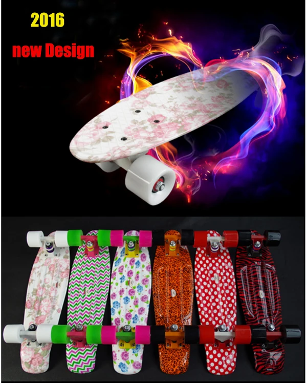 Plastic Cruiser Skateboard,Skateboard Griptape With 6045mm Pu Wheel