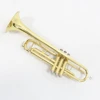 OEM Mouthpiece Case Golden Lacquered Bb Tone Key B Flat Tromba Trompeta Professional Gold Brass Trumpet for Beginner FTR-100L
