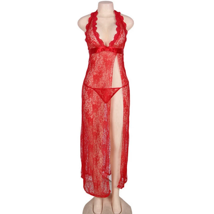 Plus Size Red Long Sexy Nightdress Bride Nightgown Buy Bride