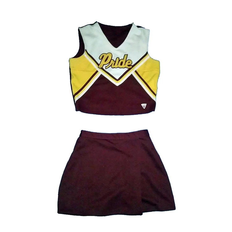 Dry Fit Full Sublimated Red Cheerleading Uniforms Buy Cheerleading