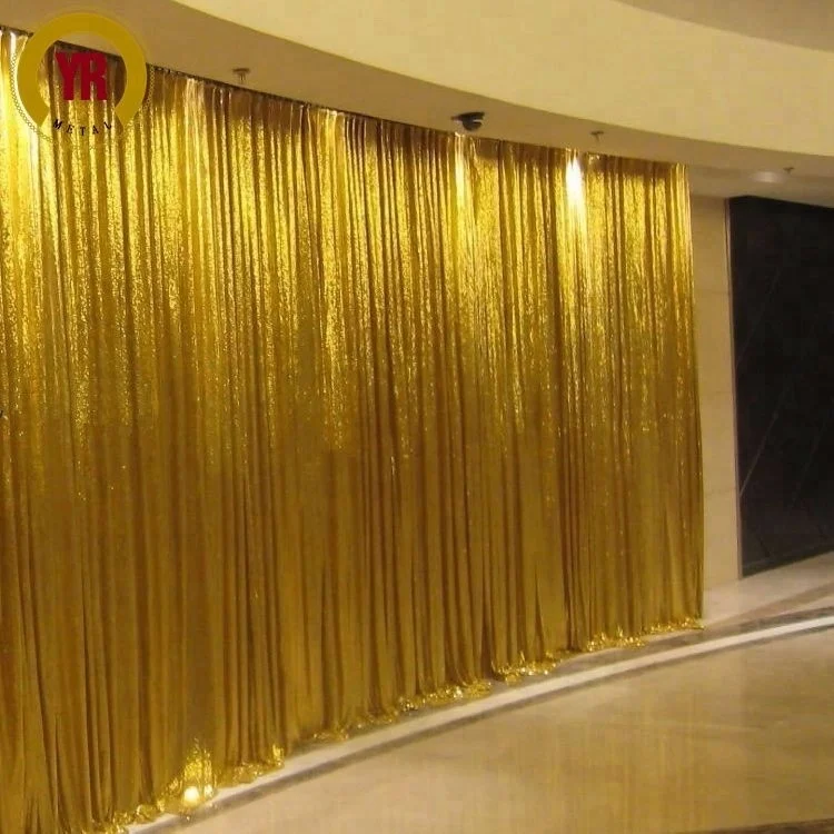 Wholesale Interior Design Metal Gold Curtain - Buy Metal Curtain ...