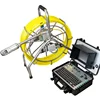 Pan Tilt Sewer Drain Camera with 50mm Pan Tilt Pipe Camera LED Adjustable Video Record Picture Snap Meter Foot Counter