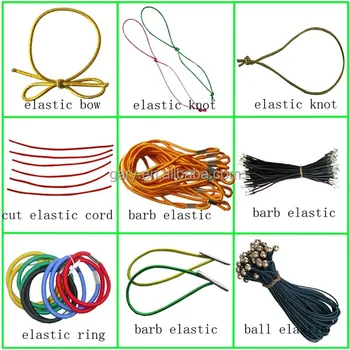 knotting elastic cord
