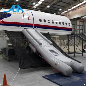 escape slides, emergency aircraft escape slide, evacuation slide