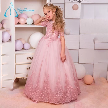 Tulle Satin Ball Gowns Designer Flower Dresses Tulle Satin Ball Gowns Designer Flower Dresses