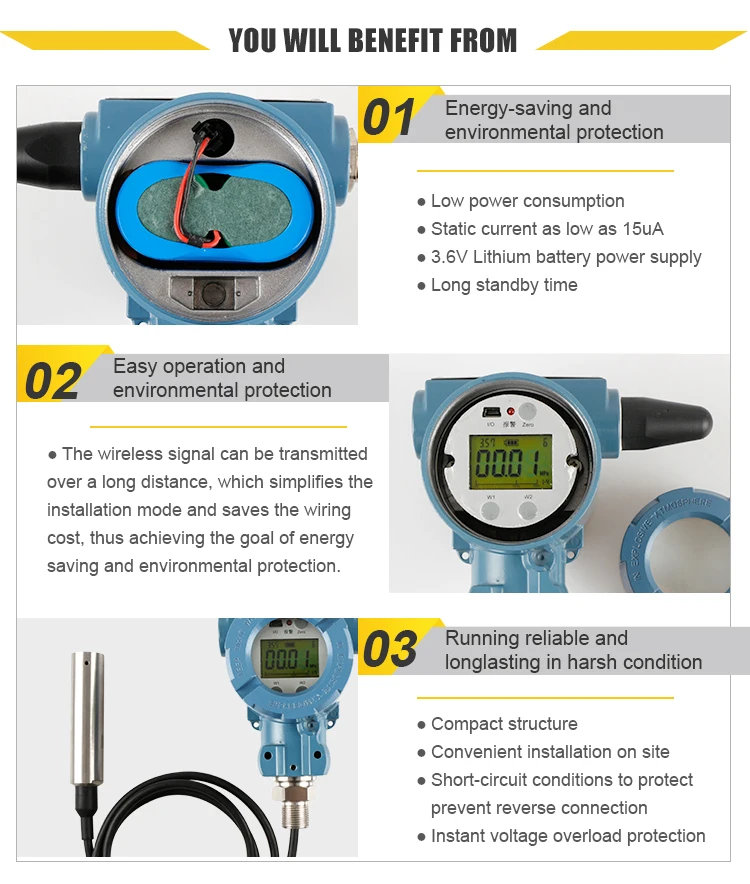 Macsensor Wireless Zigbee Water Tank Level Sensor Buy Wireless Zigbee