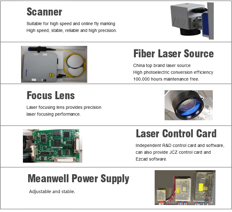 30 watt fiber laser marking machine
