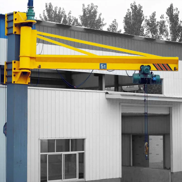 High Load Cantilever Type 2 Ton Jib Crane For Glass And Natural Stone Machinery