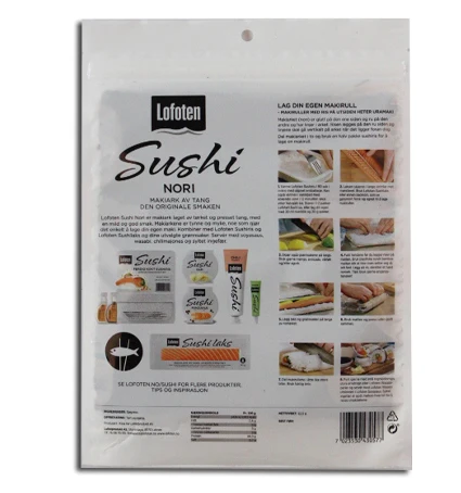 Certified Top Factory Yaki Sushi Nori FDA Seaweed/Sushi Nori