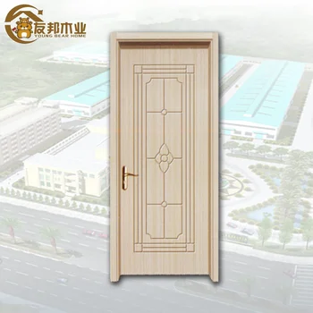 iran eco-friendly iran wooden interior use pvc faced mdf doors faces YBPD 6433