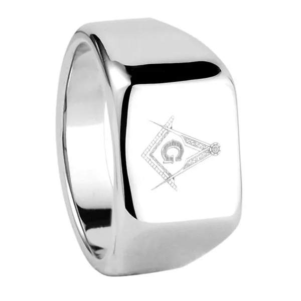 Titanium on sale masonic rings