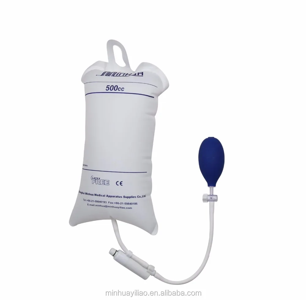 500ml Disposable Medical Tpu Pressure Infusion Bag With Pump Product On Alibaba