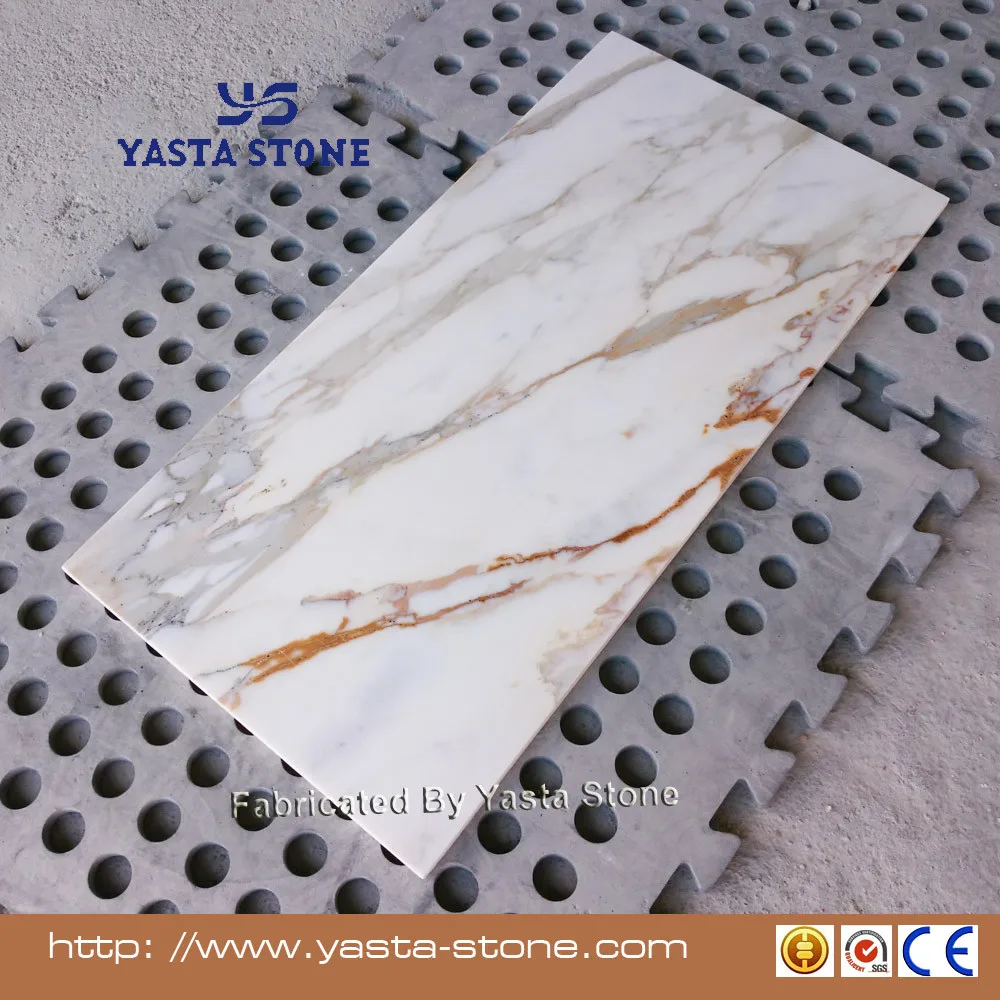 Wholesale Gold Calacatta Marble Floor Tile Slab - Buy Calacatta Marble