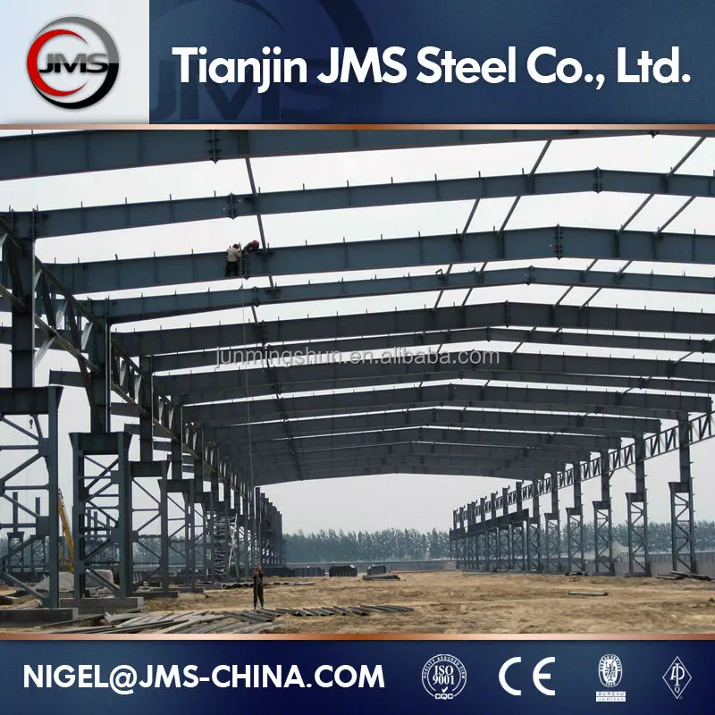 How are steel I beams made?