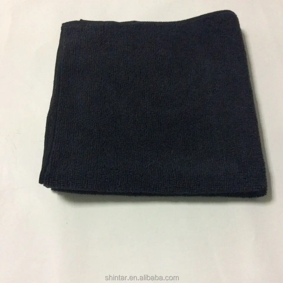 Black Microfibre Cloth - Buy 300gsm Black Micofibre Cleaning Cloth ...