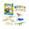 The children of creativity, and the clay dinosaur -3 Dinosaur Science Kit - assemble the skeleton suit! Each set contains