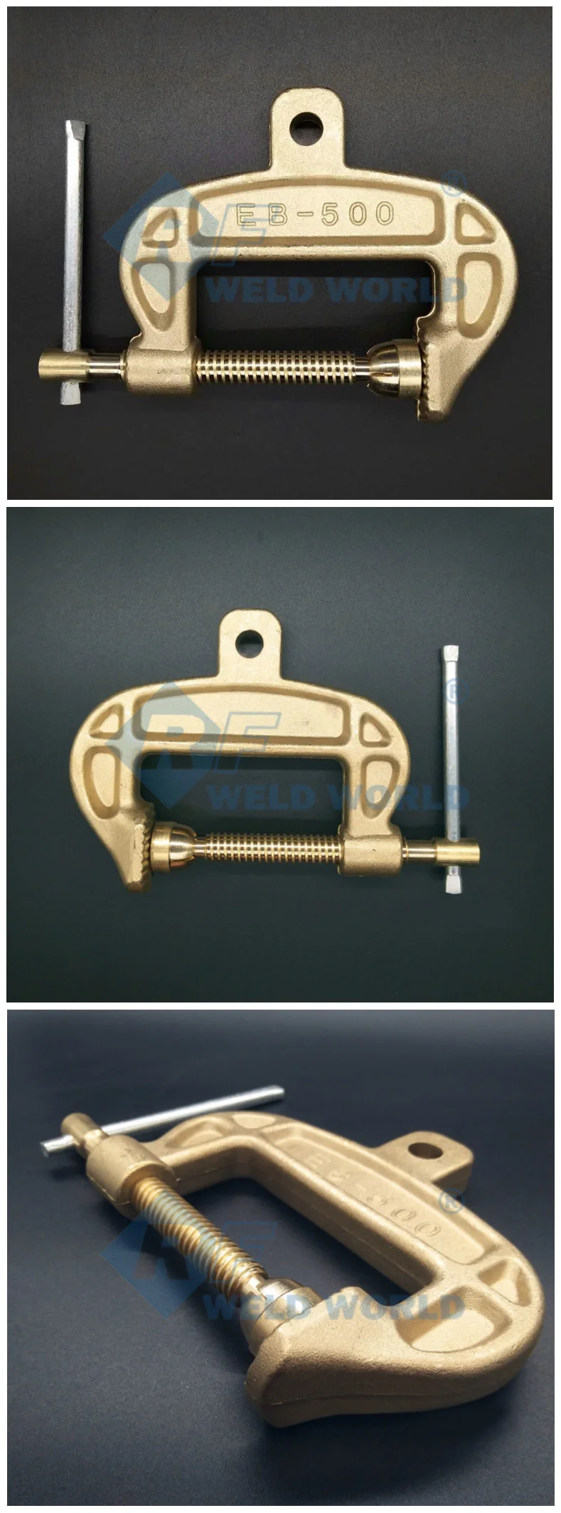 Heavy Duty G Type Welding Cable Earth Clamp