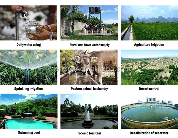 solar water pump system application