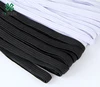 Factory Price Cheap Custom Black And White Polyester Thin Elastic Waist Belt Rubber Band For Mens Pants Casual
