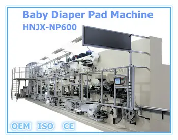 diaper baby manufacturing sevo semi pad machine larger