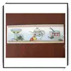 glazed ceramic border kitchen listello 25x8cm