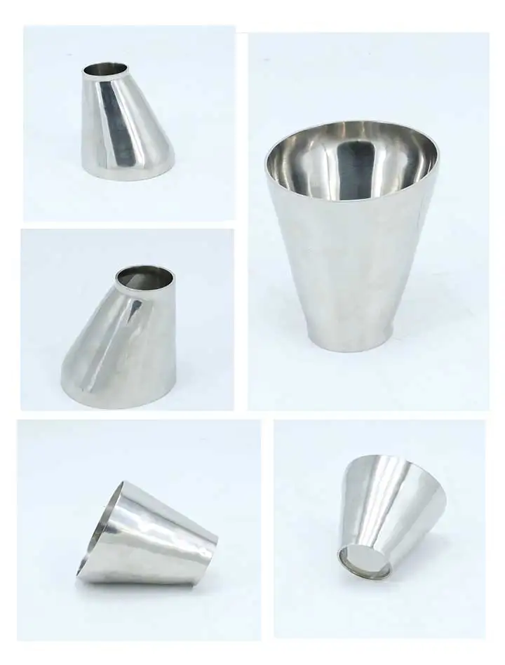 304 Sanitary Stainless Steel Pipe Fittings Eccentric Reducer