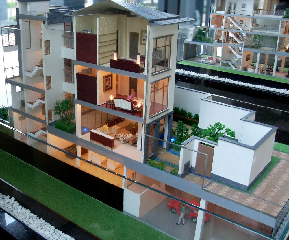 House model scale House model scale