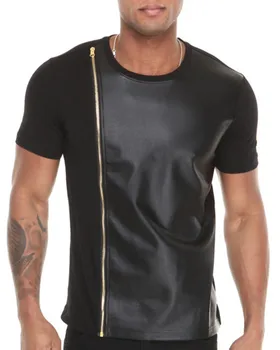 men t shirt with zipper