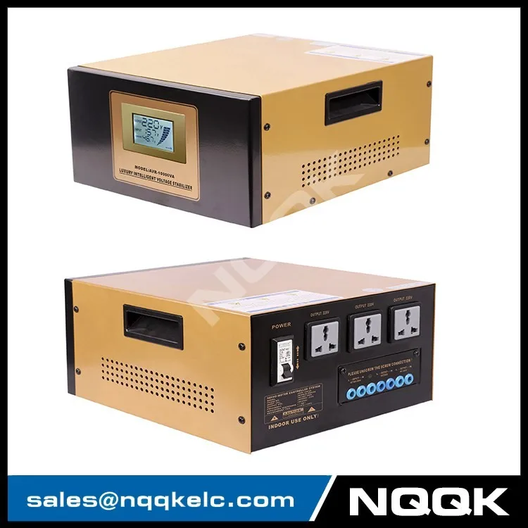 Nqqkelc 5kva 5kw 5000w Servo Avr Ac Voltage Regulator Voltage