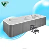 6 meter long combo of massage bathtub and swimming pool used as mini swimming pool with spa function/spa and whirlpool bathtub