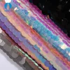 18mm Wholesale Large Iridescent Sequin Fabric For Designing Clothing