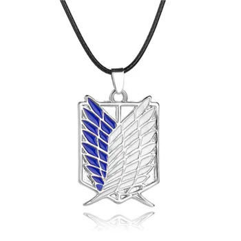 Attack On Titan Scout Regiment Logo Necklace Survey Corps Erwin Smith Accessories Jewelry Anime Peripheral Pendant Necklace Buy Necklacechoker