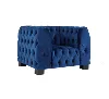 Beautiful and Luxury 2019 Newest with comfortable pull point high quality velvet suede sofa chair