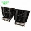 finished plywood finish V8 line array speaker sound system and case
